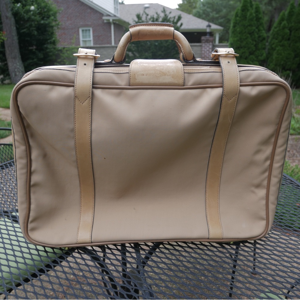 Gucci Vintage 1980s tan beige travel bag - Picture 16 of 16